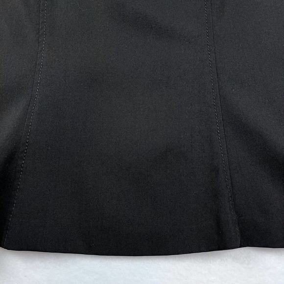 VTG Moschino Cheap and Chic Black Skirt Godet Pencil Women Sz 10 Y2K Above Knee - Picture 3 of 8